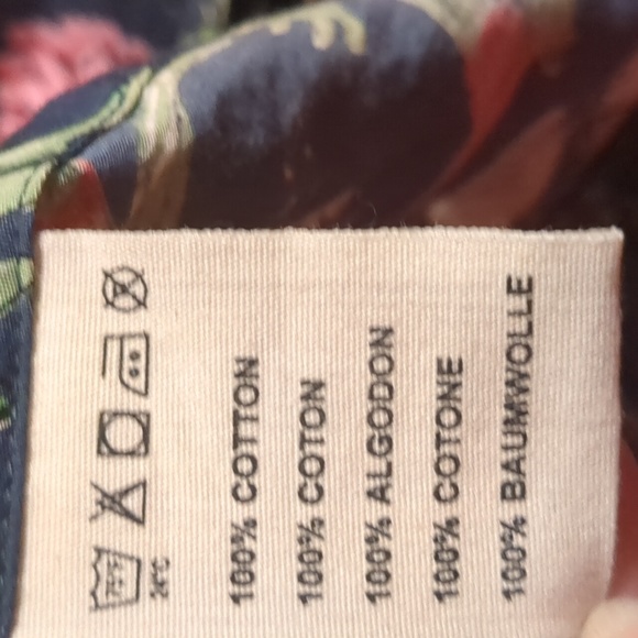 Anthropologie Butterfly Garden Floral Apron Country Cottage Core - Picture 6 of 9